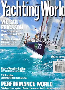 Yachting World Magazine Ericcson V070 Heavy Weather Sailing Storm Tactics 2008 - Imagen 1 de 12