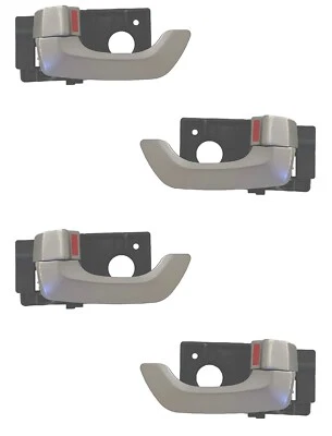 4 pcs of Left & Right Inside Interior Door Handles Grey for 2006-2010 Kia Optima — 第 1/2 张图片