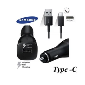 Genuine Samsung Adaptive Fast rapid car charger for Galaxy S8 S10 S20 S21 S22 - Picture 1 of 11