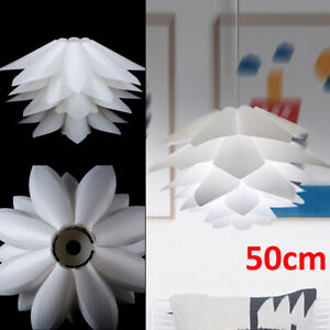 50CM Pendant Lotus Chandelier IQ Puzzle Jigsaw Lights Shade Ceiling Lampshade