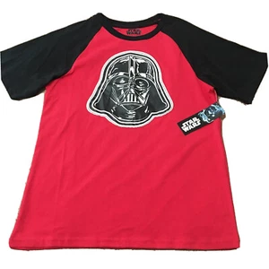 NWT* Kids Star Wars Short Sleeve Shirt featuring Darth Vader juniors size 18 - Picture 1 of 6