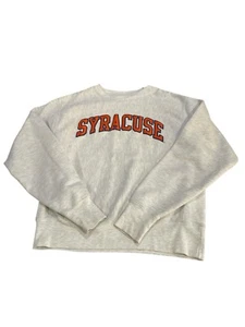 Maglione usato Champion NCAA Siracusa arancione taglia media R5  - Foto 1 di 4