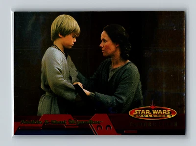 2001 Star Wars: Evolution Checklists Anakin Skywalker Shmi Checklist & #C1 - Image 1 of 2