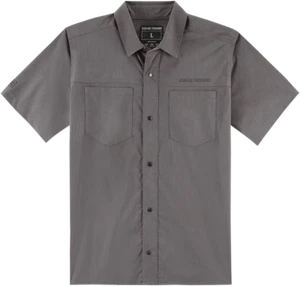 ICON 1000 Men's Counter Shop Shirt Heather Gray Size L NEW - Bild 1 von 1