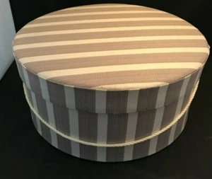 13 3/4” ACG Green Group Hatbox - Picture 1 of 2