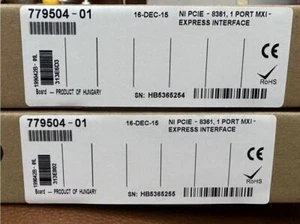 PCIe-8361 Dispositivo Strumenti Nazionali per Telecomando PXI NUOVO - Foto 1 di 3