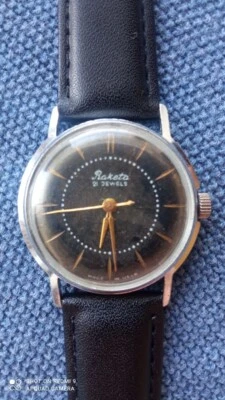 Reloj pulsera URSS RAKETA 2609a mecánico soviético vintage raro urss 21j Foto 1 de 4