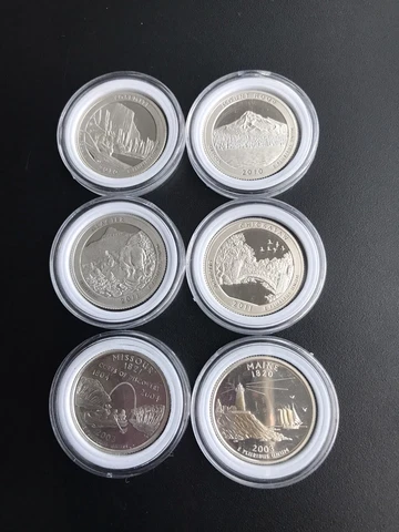 6 -state uncirculated Proof state quarters 2003-2011 Cover