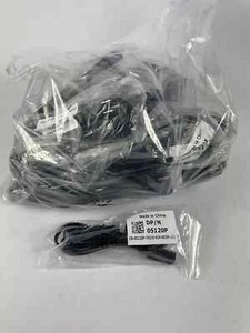 Lot of 35 OEM Dell DP/N 05120P 3-Prong 6ft Black AC Power Cord Cable - Brand New - Picture 1 of 2