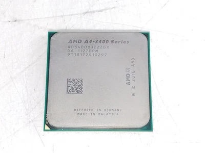 AMD A4-3400 2.7 GHz Socket FM1 Desktop CPU Processor AD3400OJZ22GX - Image 1 of 4