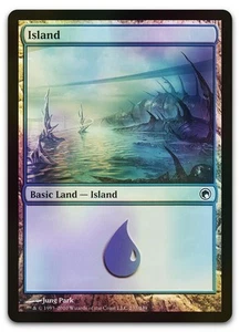 Island (237) #237 (Foil) (MP) Scars of Mirrodin SOM Magic MTG - Picture 1 of 1