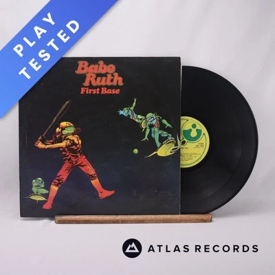 Babe Ruth First Base A-1 B-1 Repress LP Album Vinyl Record SHSP 4022 - VG+/EX - Image 1 of 4