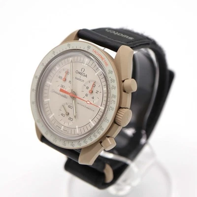 Omega Swatch Speedmaster S033C100 Quartz Working - Image 1 of 4