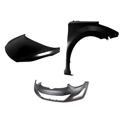For Hyundai Elantra GT 2014-2016 Sherman 3-Pc Hood Panel Assembly Kit Foto 1 de 2