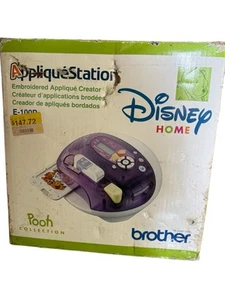 Disney Home Pooh Collection Brother Applique Station Embroidery Machine E-100P - Picture 1 of 9