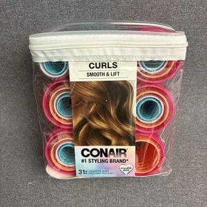 CONAIR VOLUMINOUS CURLS AUTOADERENTE 31 PZ RULLI NUOVI - Foto 1 di 2