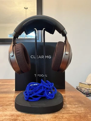 Focal Clear MG(hardly  used )+ Listenmore Etched XLR Cable - Image 1 of 4