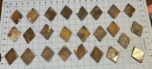 Petrified Wood Lot -25 Slabs/Slices - - Cut Partial Polish. -Old Stock Lapidary - Picture 1 of 10