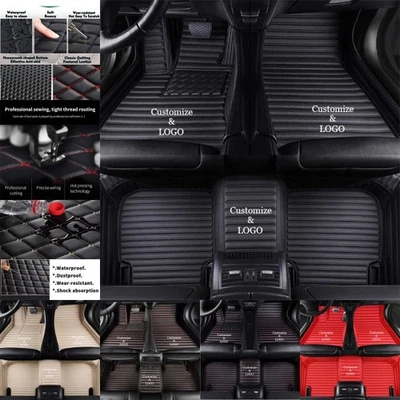 For Mitsubishi Car Floor Mats All Models Auto Waterproof Custom Luxury Carpets - Image 1 of 4