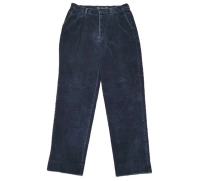 Vtg Gap Corduroy Pants Mens 34x34 (34×33) Gray Pleated Front Grandpa Core Cosby - Image 1 of 4