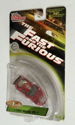 Racing Champions The Fast And Furious 1993 Mazda 1:64 Die Cast Rx-7 Series 1 - Image 1 of 4