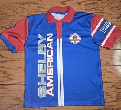 Camisa Ford Shelby Cobra Azul Edición Limitada Licencia Oficial Hombre’s L Foto 1 de 4