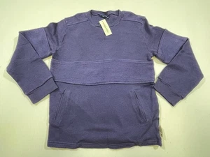 Martie Jungen Jugend marineblau 100 % Baumwolle Langarm Sweatshirt 9 - Bild 1 von 6