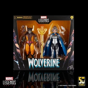 Wolverine & Lilandra Neramani. X-Men. Marvel Legends Series Hasbro - Imagen 1 de 11