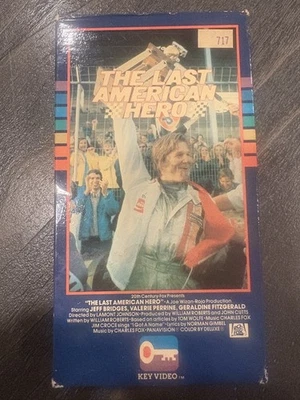 THE LAST AMERICAN HERO (VHS 1985) KEY VIDEO-JEFF BRIDGES, VALERIE PERRINE-RARE Foto 1 de 4