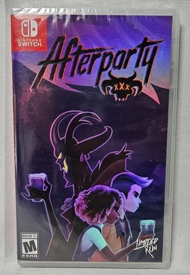 Afterparty Nintendo Switch Limited Run 095 FACTORY SEALED - Изображение 1 из 4