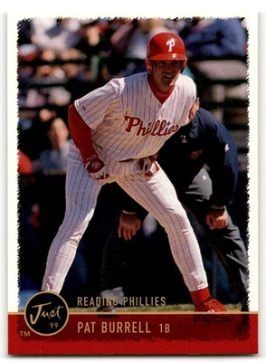 1999 Just Pat Burrell #64 Philadelphia Phillies - Image 1 of 2