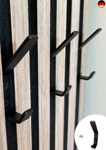 Vleugel Akustikpaneele Wandpaneele, doppelter Kleiderhaken für Akupanel,  - Bild 1 von 4