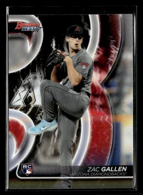 2020 Bowman's Best Zac Gallen #35 Rookie - Image 1 of 2