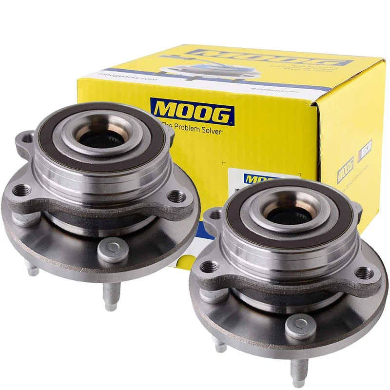Moog Front Wheel Bearing Hub Assembly Pair For Ford Taurus Flex Lincoln MKS MKT - Image 1 of 4