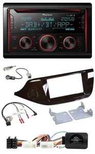Pioneer 2DIN DAB Lenkrad Bluetooth USB CD Autoradio für Kia Ceed ab 2012 glänzen - Bild 1 von 9