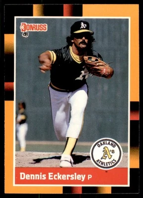 Dennis Eckersley 1988 Donruss Baseball's Best Card # 43 Foto 1 de 4