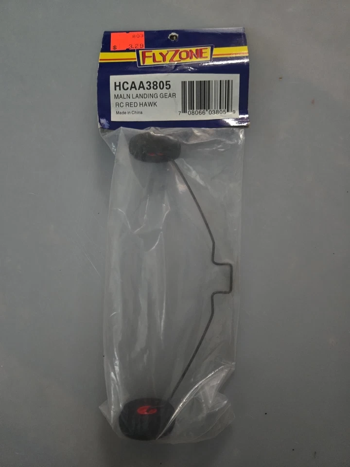 HOBBICO FlyZone HCAA3805 Main Landing Gear RC Red Hawk - Image 1 of 2
