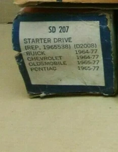 NEW OLD STOCK Preferred Starter Drive #SD207; fits American Antiques 1957-1981 - Picture 1 of 3