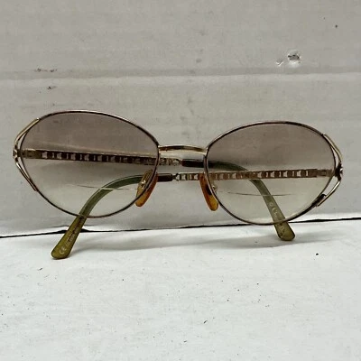 迪奥眼镜框复古女式金色金属猫眼 2938 — 第 1/4 张图片