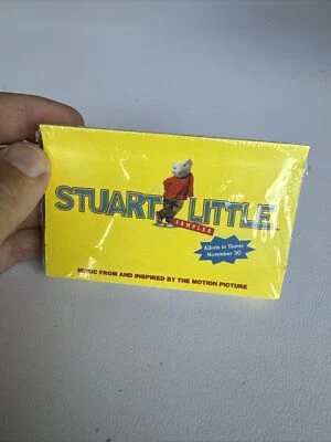 1999 Stuart Little Sampler Movie Soundtrack Cassette Tape SEALED RARE - Image 1 of 4
