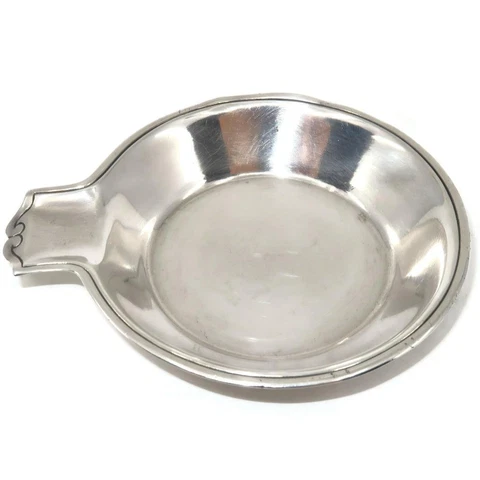 Tiffany & Co. Art Deco 18657 Sterling Silver Single Holder Ash Tray, 3 3/4" Cover