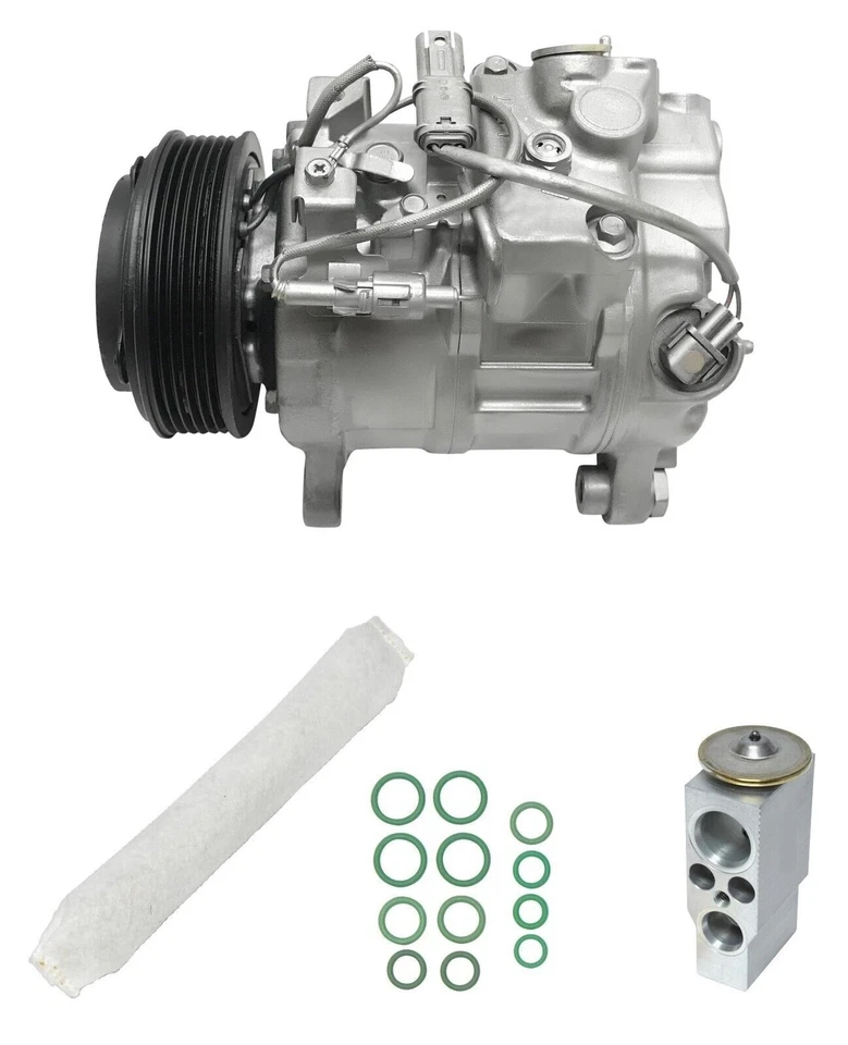 RYC Remanufactured AC Compressor Kit EC78 Fits BMW 528i xDrive 2.0L Turbo 2015 - Image 1 of 4