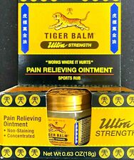 TIGER BALM ULTRA STRENGTH PAIN RELIEVER OITMENT ( 0.63 0Z ) WORKS WHERE IT HURTS