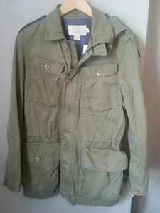 NWT J. CREW CLASSIC TWILL CHINO Green Cotton JACKET NEW w/ TAGS - Women's Sz 4  - Picture 1 of 9