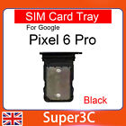  Für Google Pixel 6 & Pixel 6 Pro schwarz Nano SIM Kartenfach Steckplatz Halter Buchse - UK