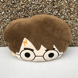 HARRY POTTER FACE SHAPED CUSHION OFFICIAL WARNER BROTHERS WIDE SOFT PLUSH - 45cm - Picture 1 of 5