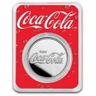 Coca-Cola 1 oz Silver Struck Round (in TEP)