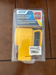 Cuerpo conector hembra Camco 50 Amp RV repuesto con mango de agarre eléctrico - Imagen 1 de 4