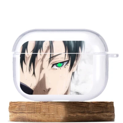 Anime Blue Lock Transparent Case Apple Airpods Pro Gen 2 3 4 Isagi Rin football - Image 1 of 4
