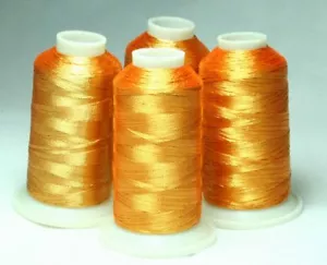 NEW CHRISTMAS GOLD METALLIC MACHINE EMBROIDERY THREADS KIT - Picture 1 of 2